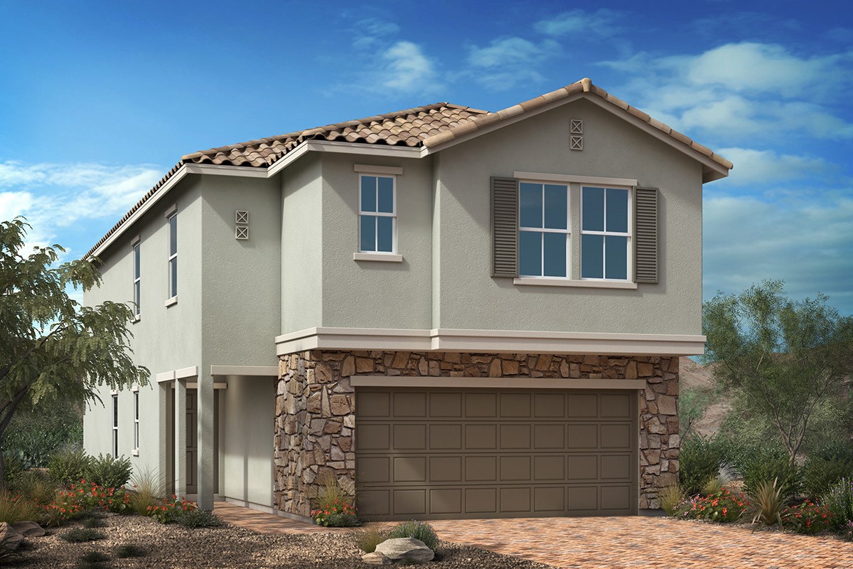 Exterior B with optional stone