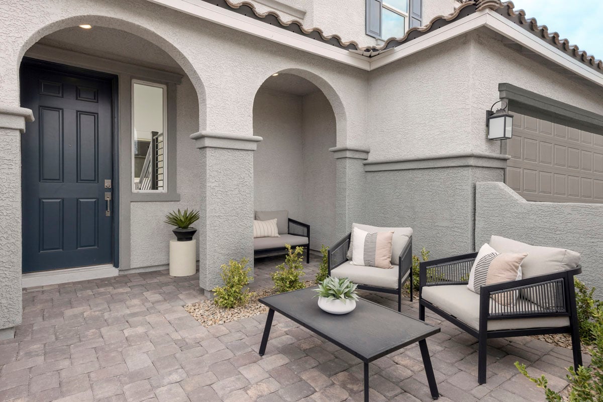 Front courtyard