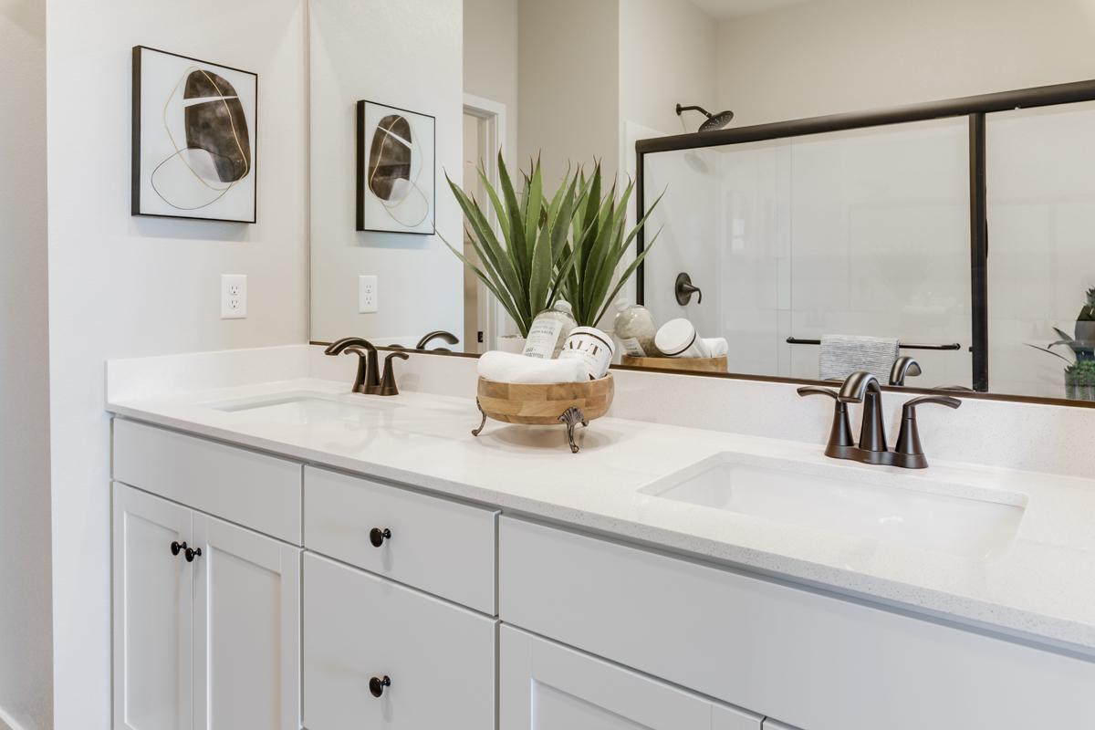 Dual-sink vanity