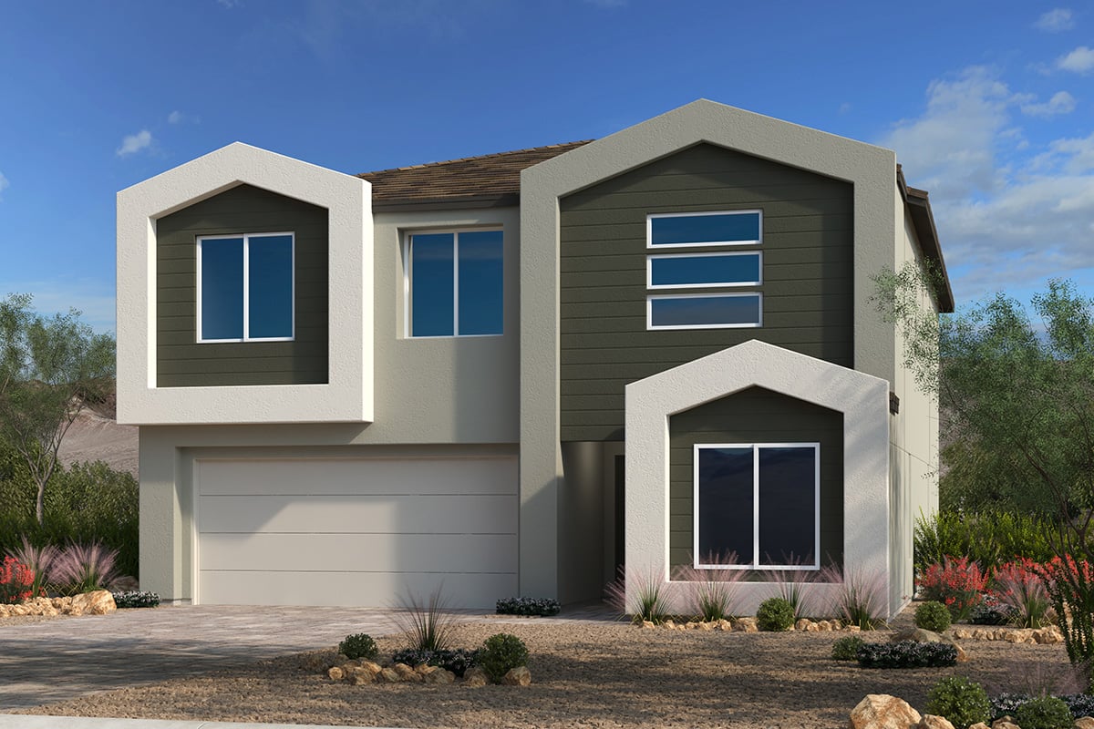 New Homes in Las Vegas, NV - Reserves at Talus at Kyle Canyon Plan 2679 Elevation B