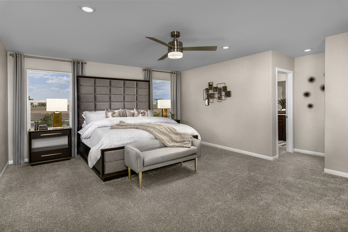 New Homes in Las Vegas, NV - Teagan Plan 2469 Primary Bedroom