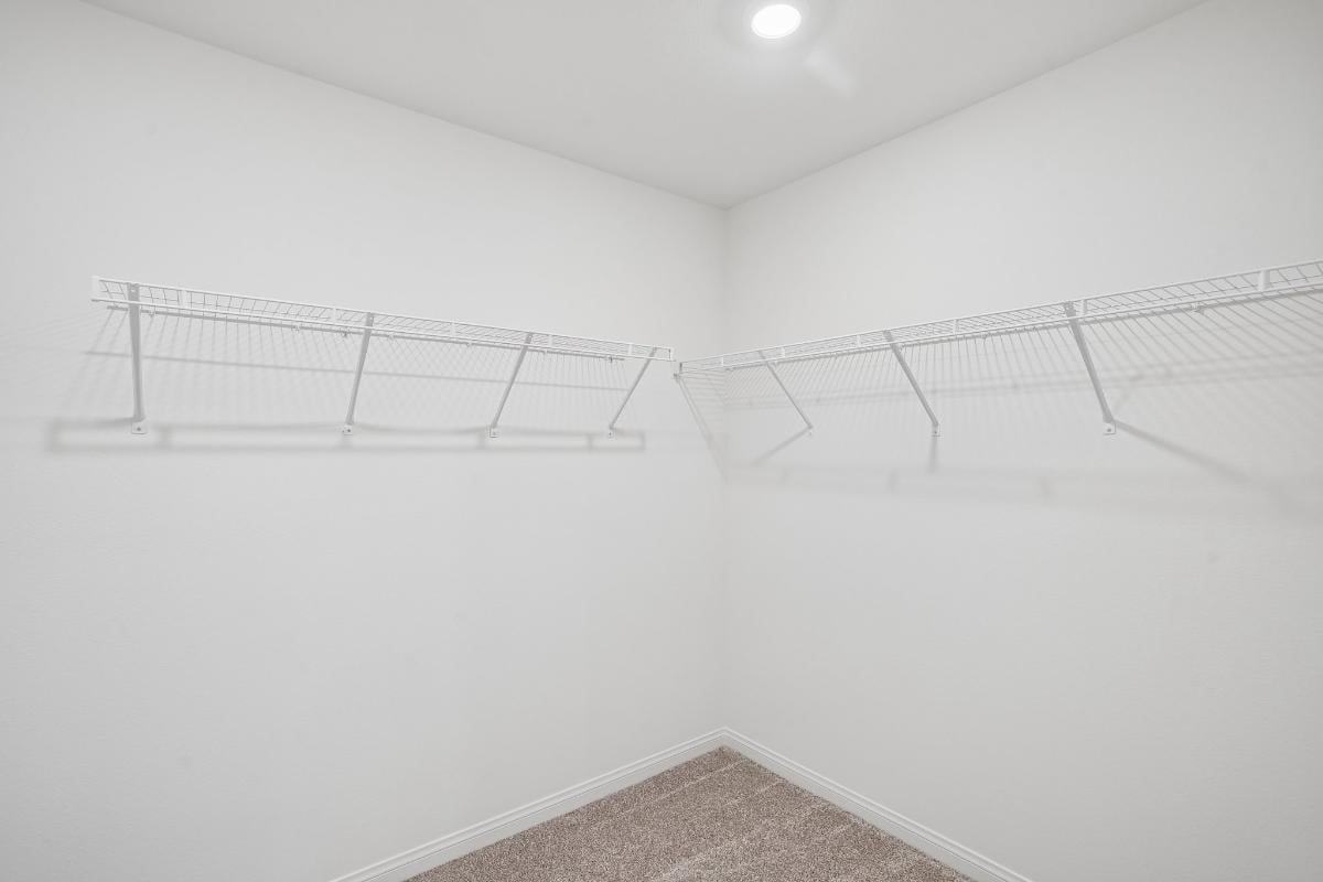 Primary walk-in closet