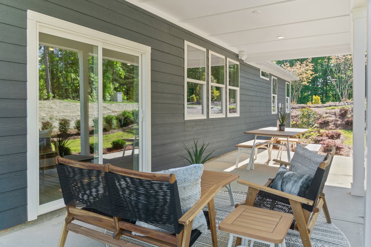 Covered porch