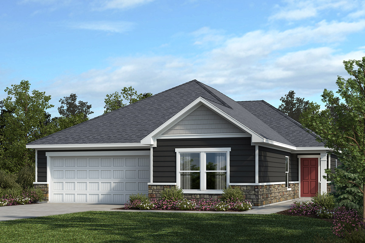 New Homes in N. Little Egypt Rd. and Aldwych Ln., NC - Plan 1844