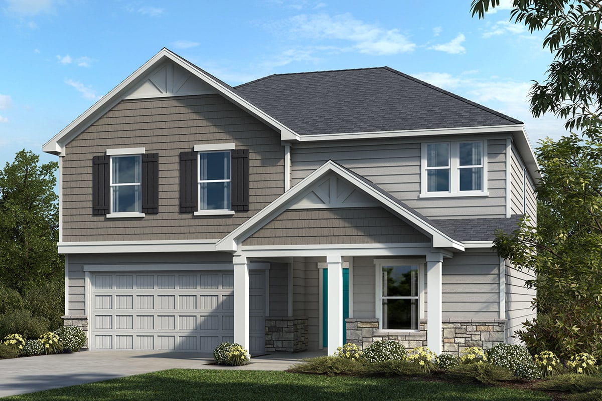 New Homes in 6038 Bella Vista Drive, NC - Plan 2338 Modeled