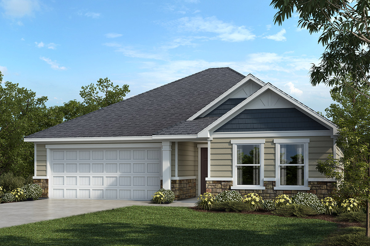 New Homes in Riceland Way and Hwy. 24/27, NC - Plan 1582
