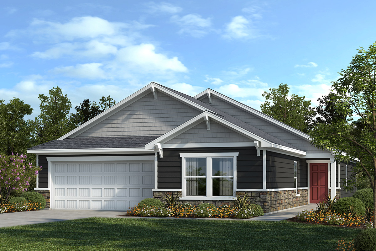 New Homes in Riceland Way and Hwy. 24/27, NC - Plan 1844