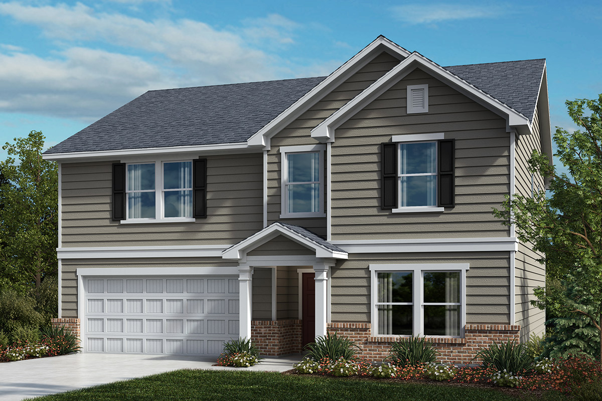 New Homes in Huntersville, NC - The Hills Elevation A
