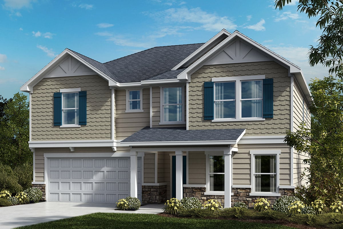 New Homes in Huntersville, NC - The Hills Elevation C