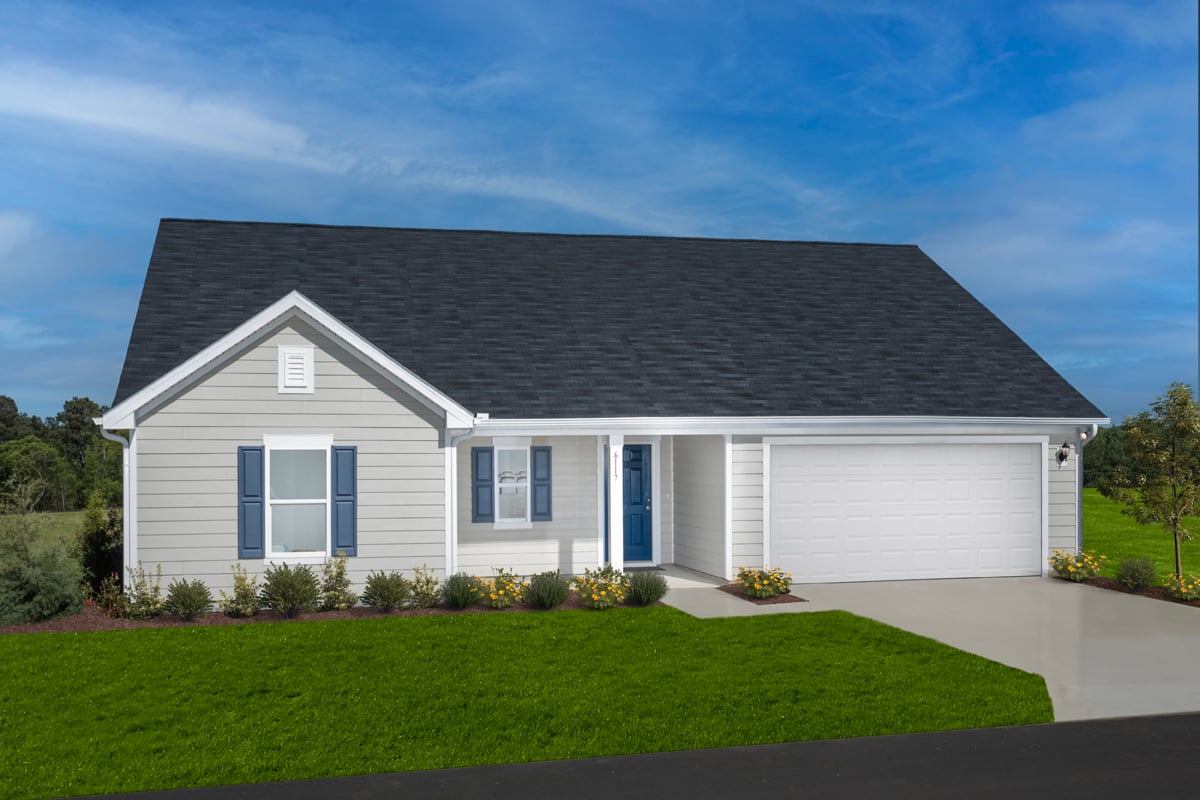 New Homes in Raleigh, NC - Sauls Glen Front exterior