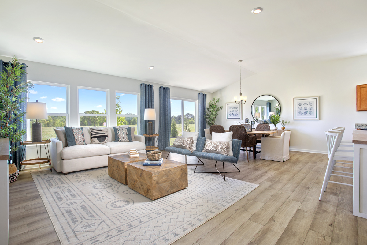 New Homes in Raleigh, NC - Sauls Glen Great room