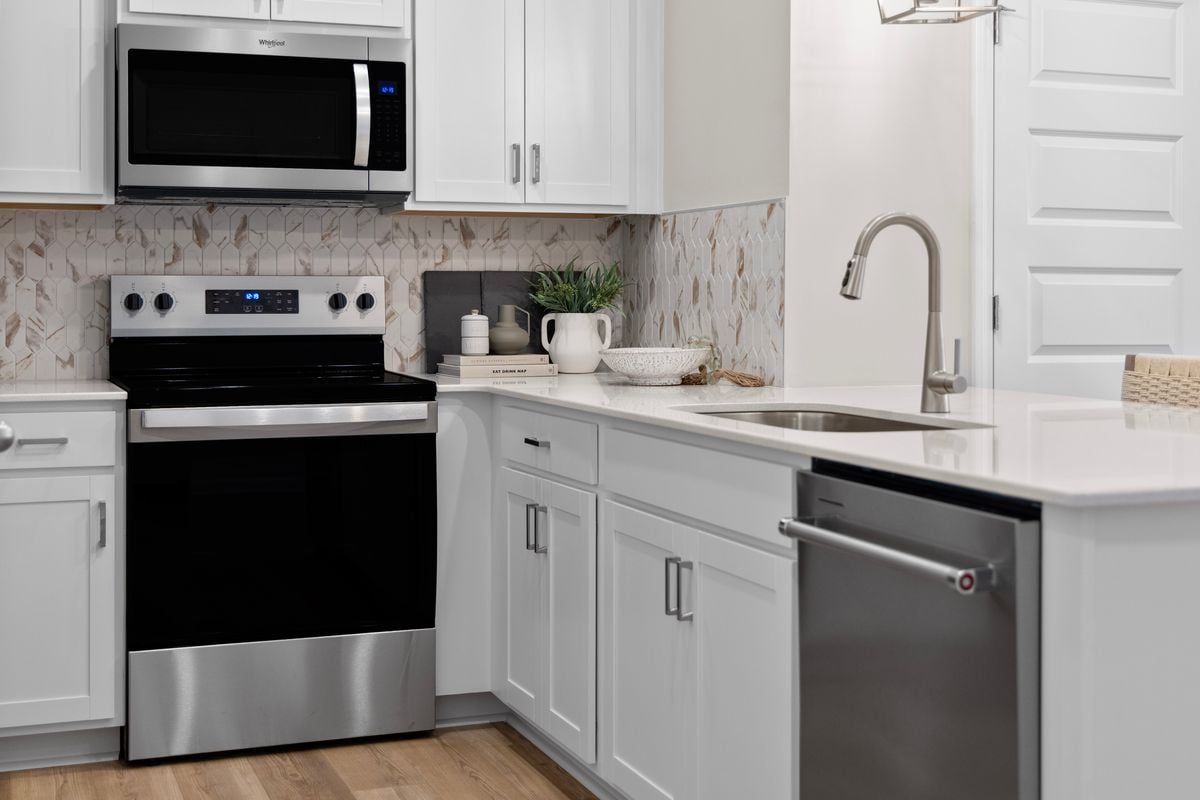 Laminate cabinets