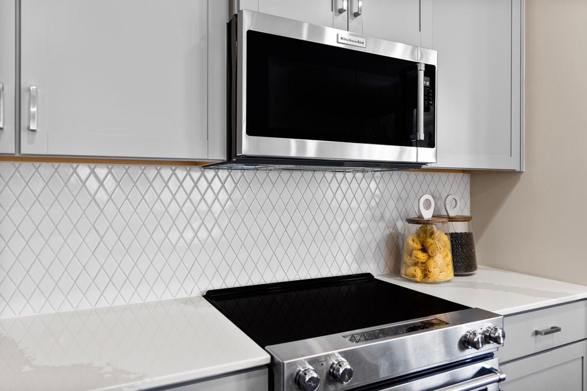 Stainless steel appliances
