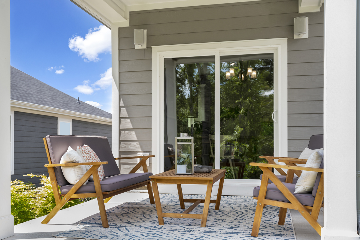 Covered patio