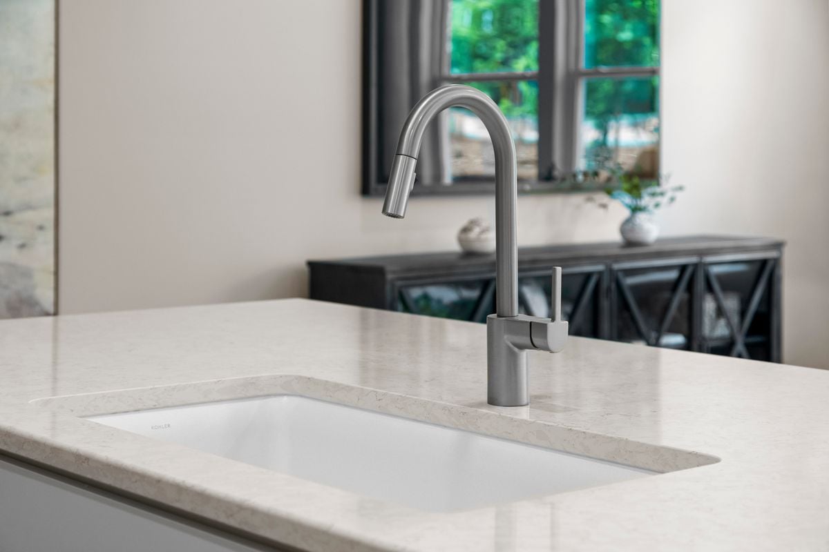 WaterSense® labeled kitchen faucet