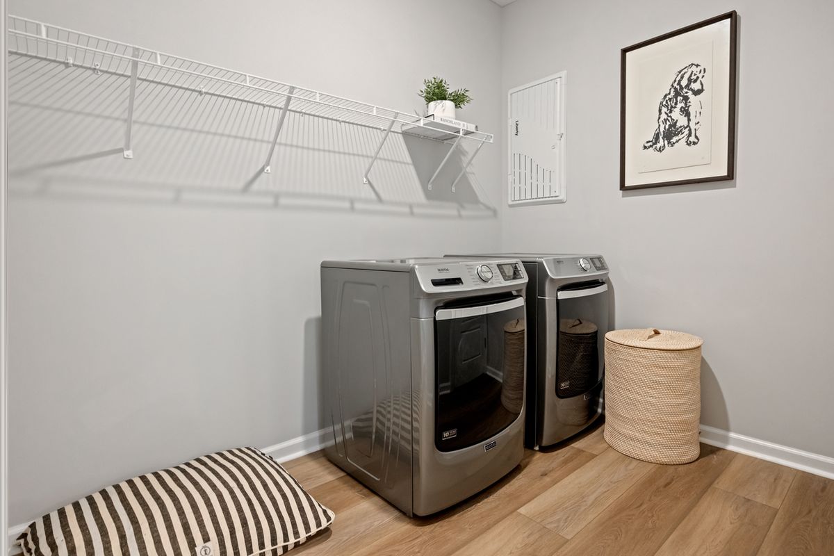 Large laundry room