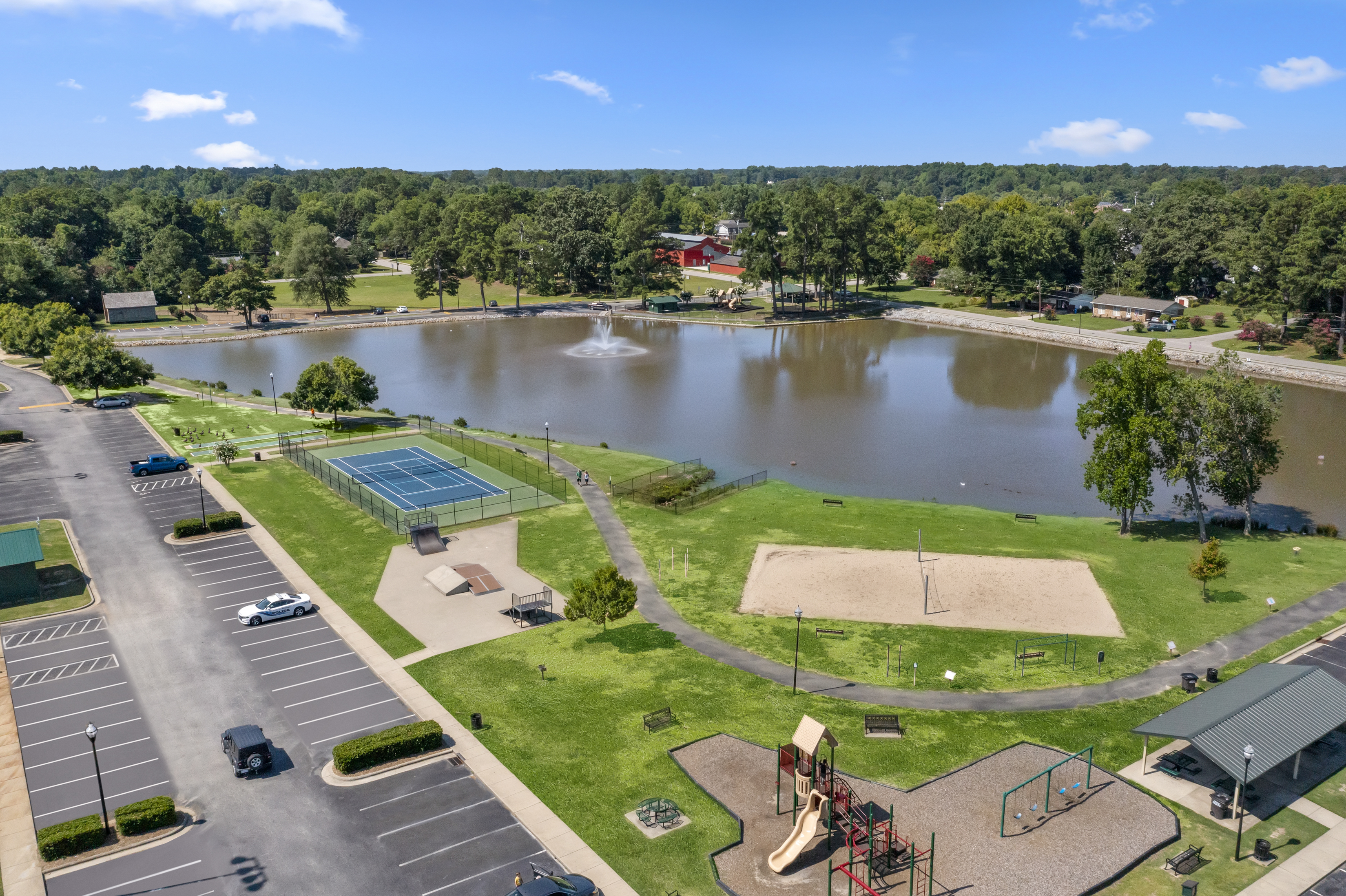 A short drive to Jack Marley Park
