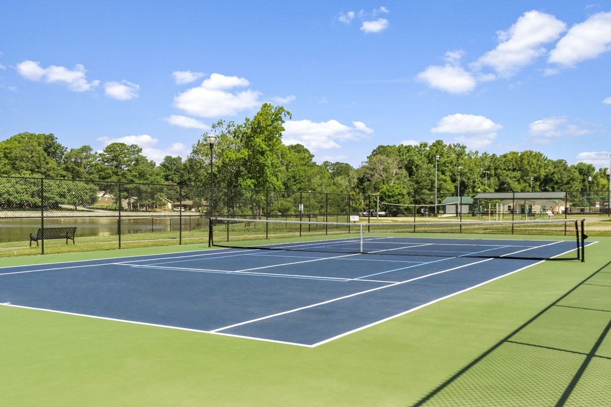 A 9-minute drive to Jack Marley Park Tennis Court