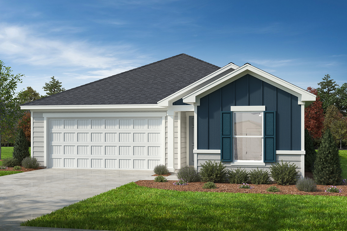 Plan 1470 New Home Floor Plan in Freeman Farms by KB Home