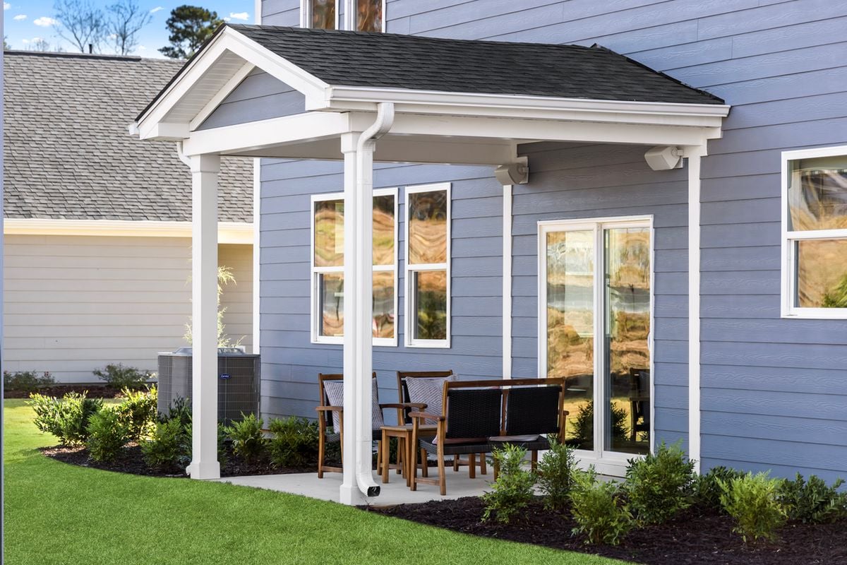 Covered patio