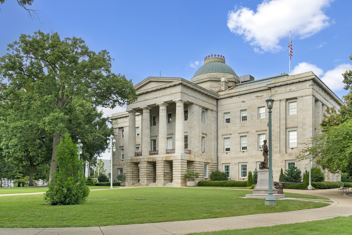 Capitol Building in Downtown Raleigh