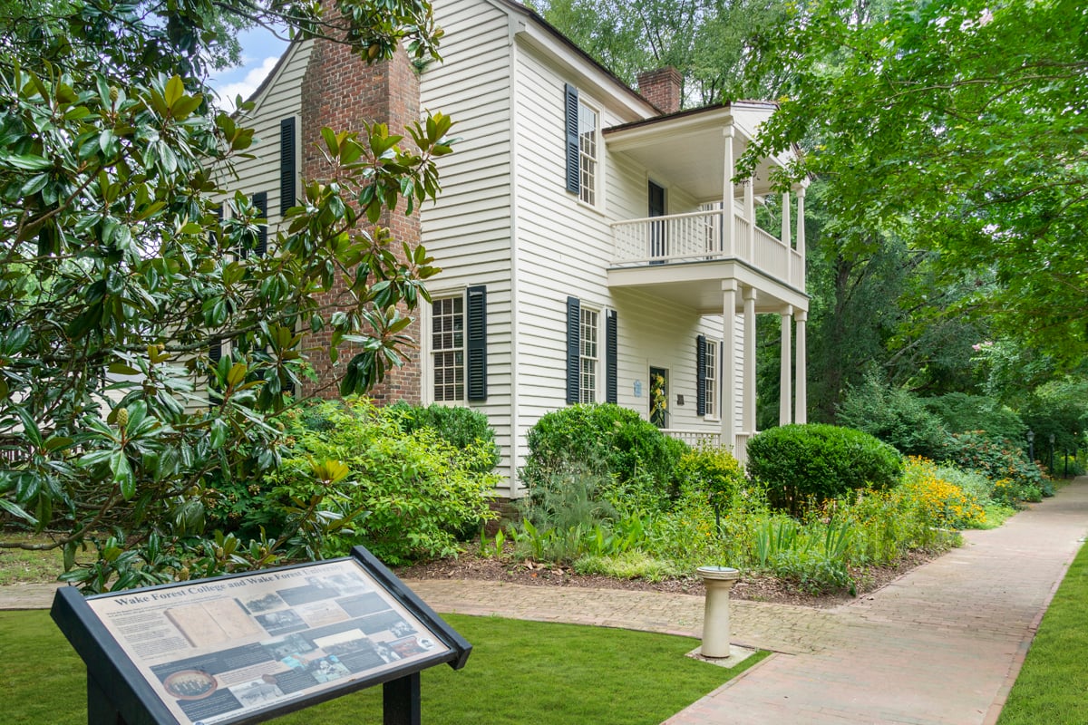 Wake Forest Historical Museum nearby