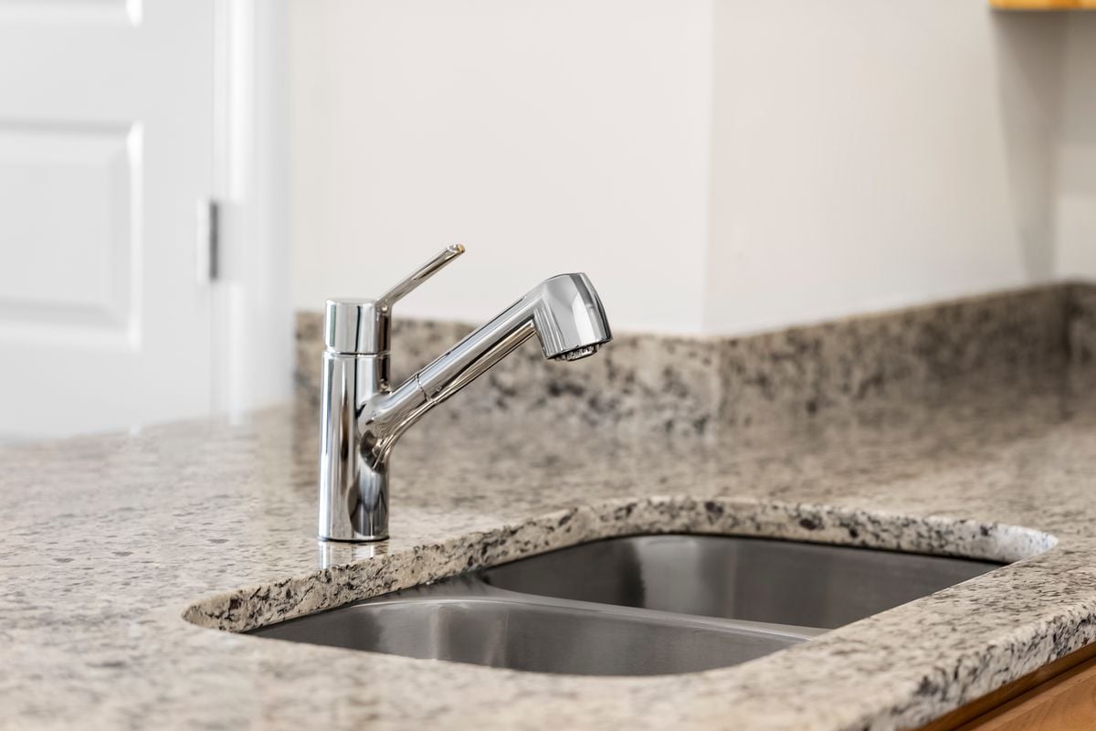 Chrome faucets