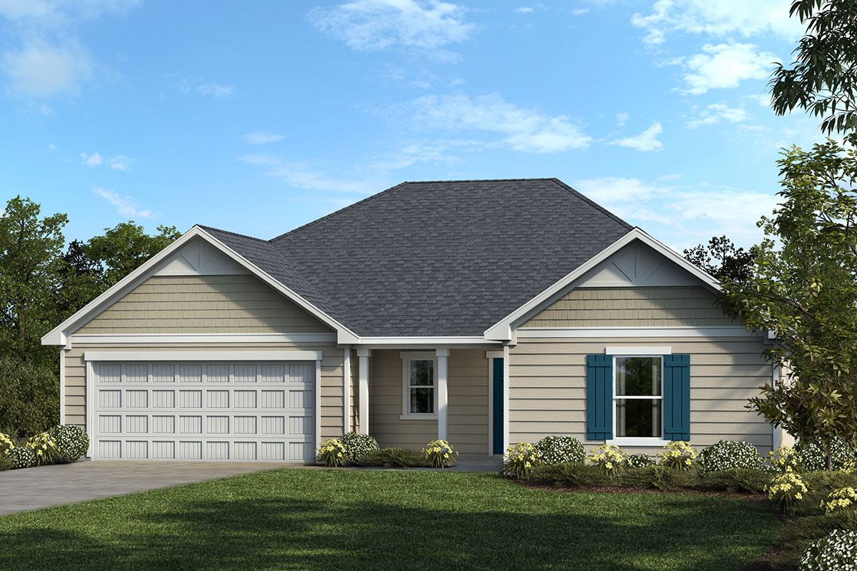 New Homes in 9833 Sauls Rd., NC - Plan 2115