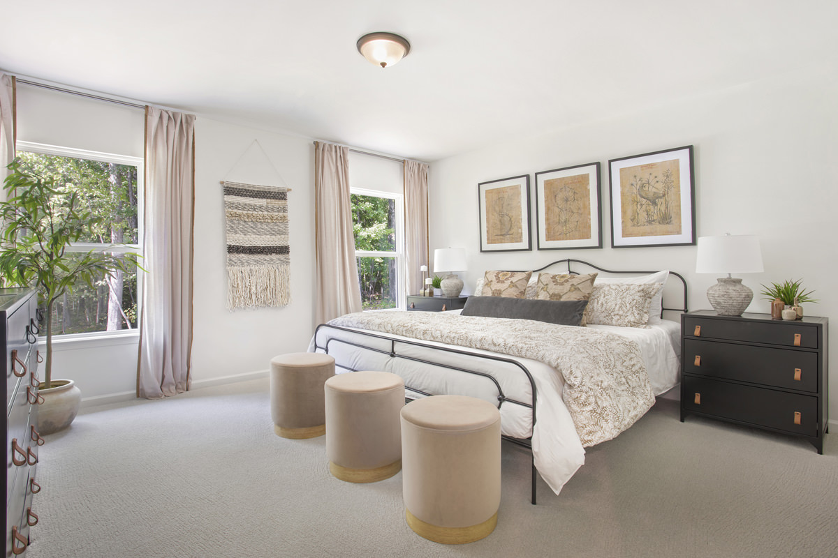 Plan 1582 Primary Bedroom