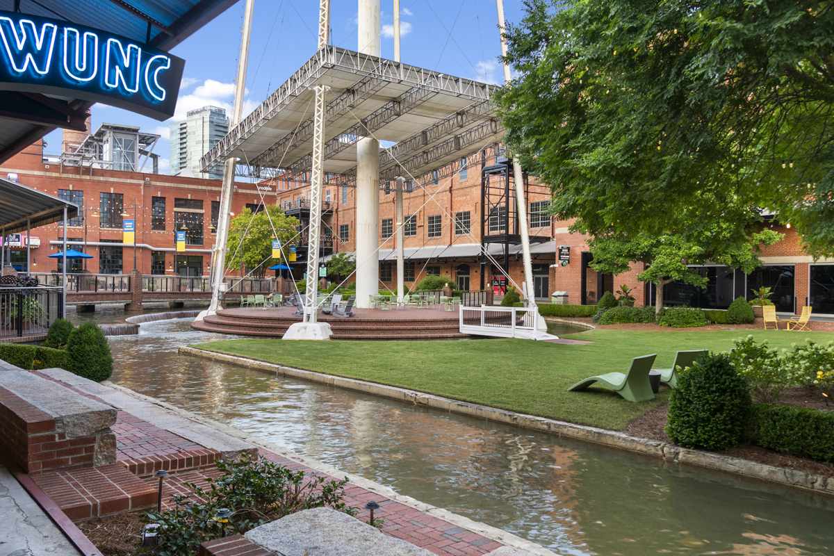 Close to the American Tobacco Campus