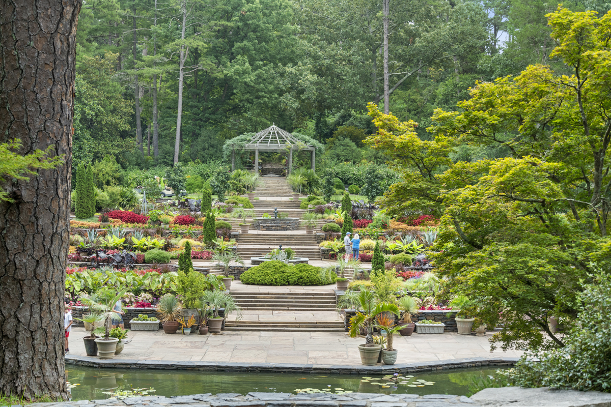 12-minute drive to Sarah P. Duke Gardens