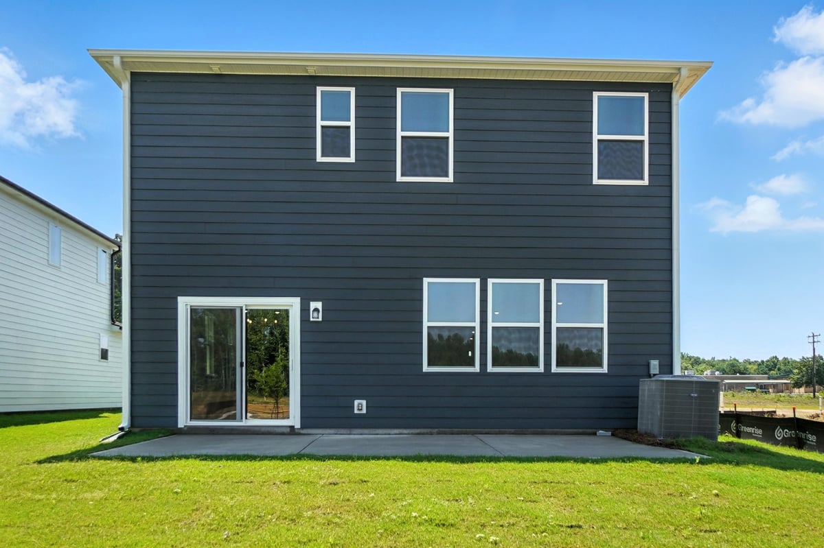 Rear exterior