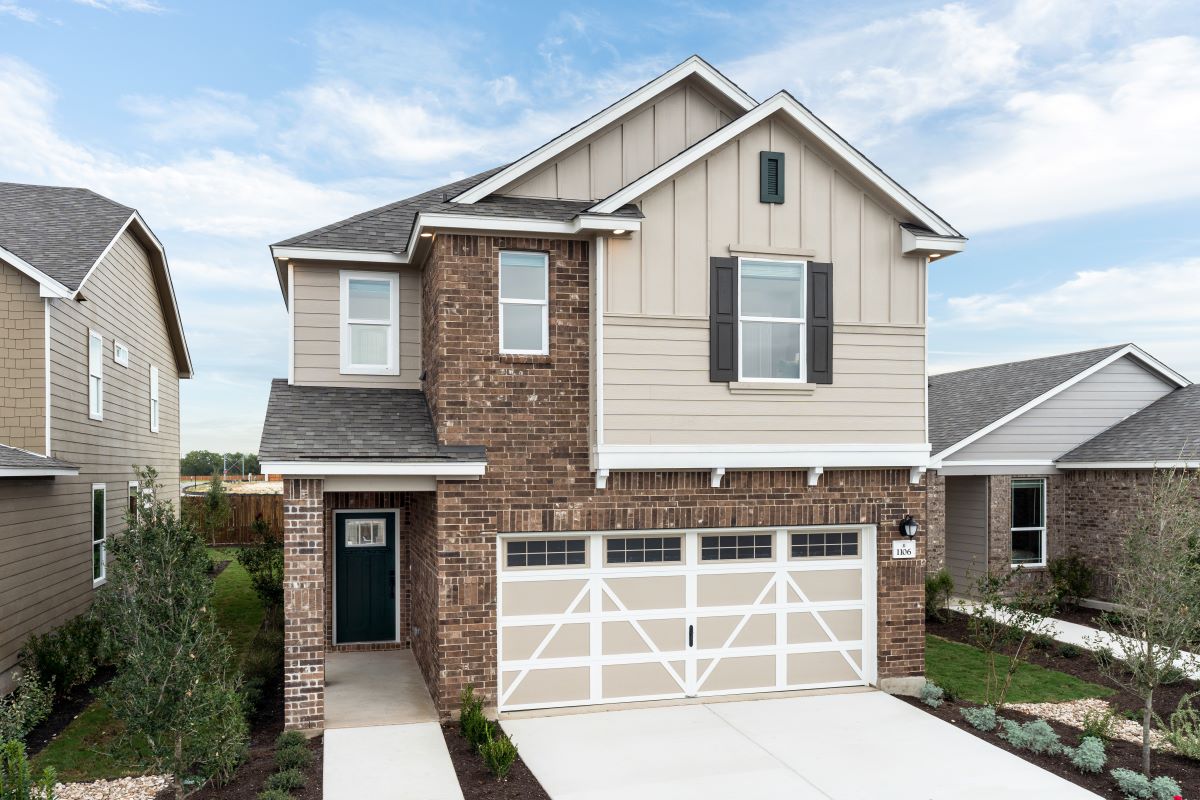 New Homes in 1104 Loganberry Dr. (NE Inner Loop and Weir Rd.), TX - Plan 1871 Modeled