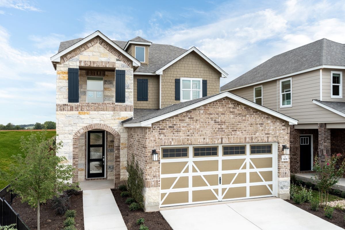 New Homes in Austin, TX - Villas at McKinney Crossing Plan 2509 as modeled at Berry Springs