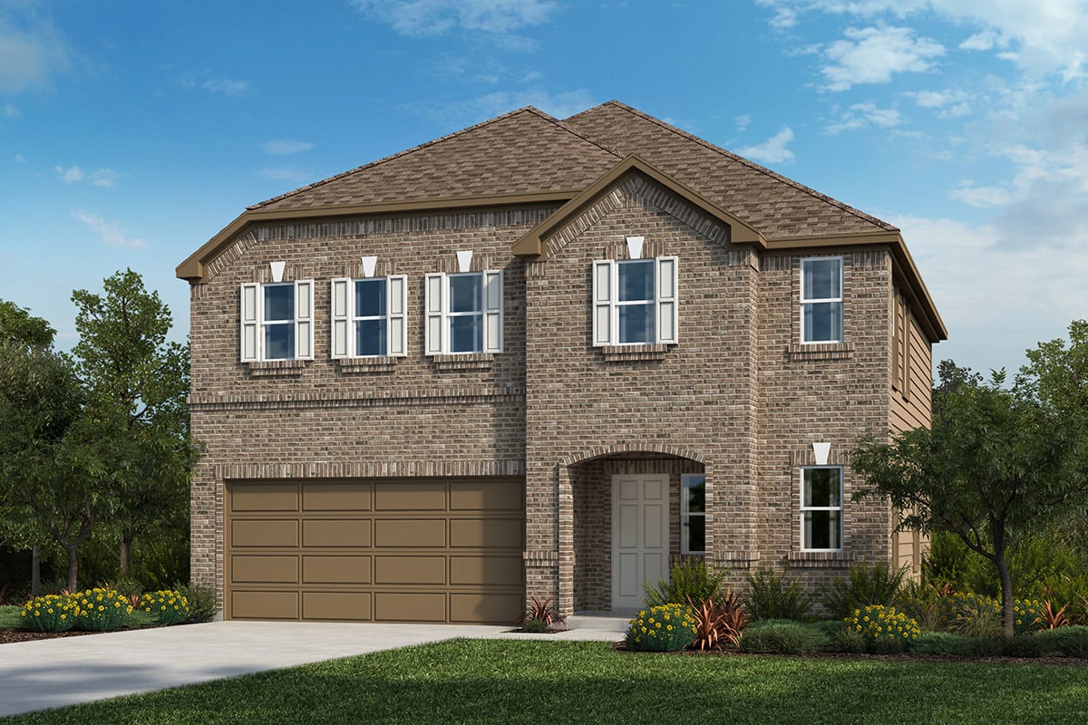 New Homes in Austin, TX - Scenic Pass - Heritage Collection Plan 1959 Elevation C