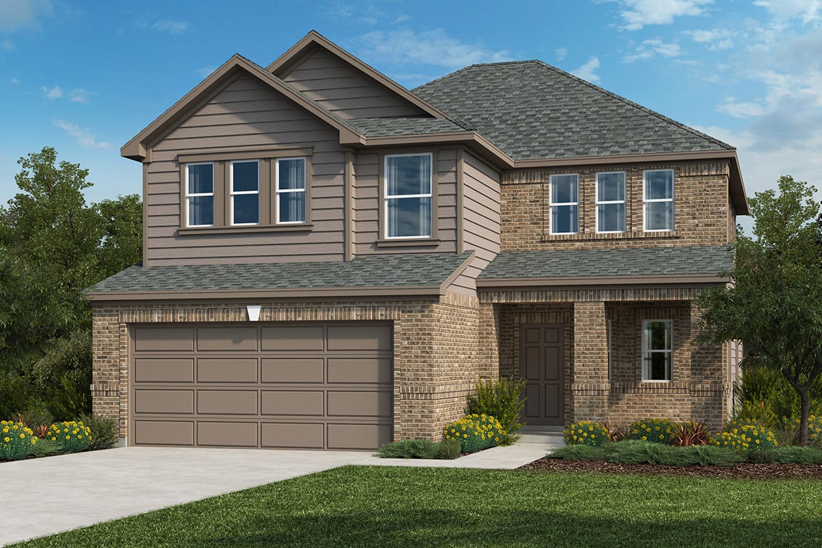 New Homes in 18625 Golden Eagle Way, TX - Plan 2566