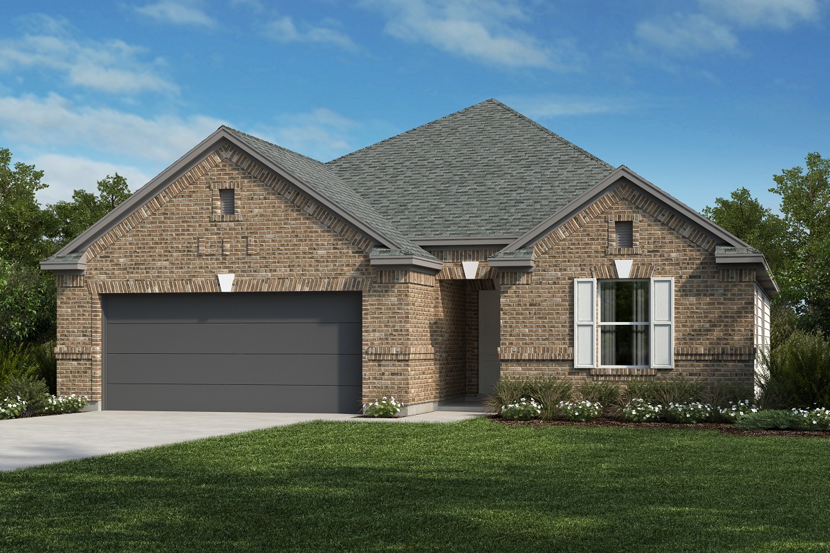 New Homes in Manor, TX - EastVillage - Classic Collection Plan 1965 Elevation A