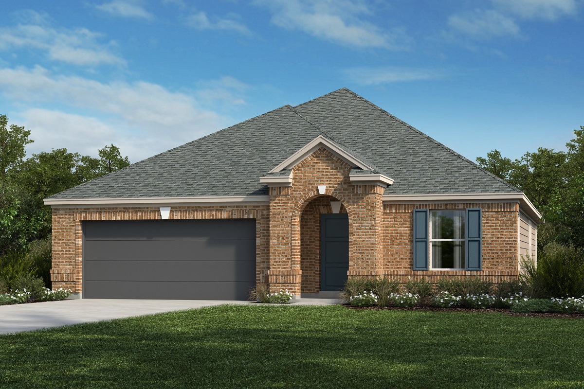 New Homes in Manor, TX - EastVillage - Classic Collection Plan 2089 Elevation A