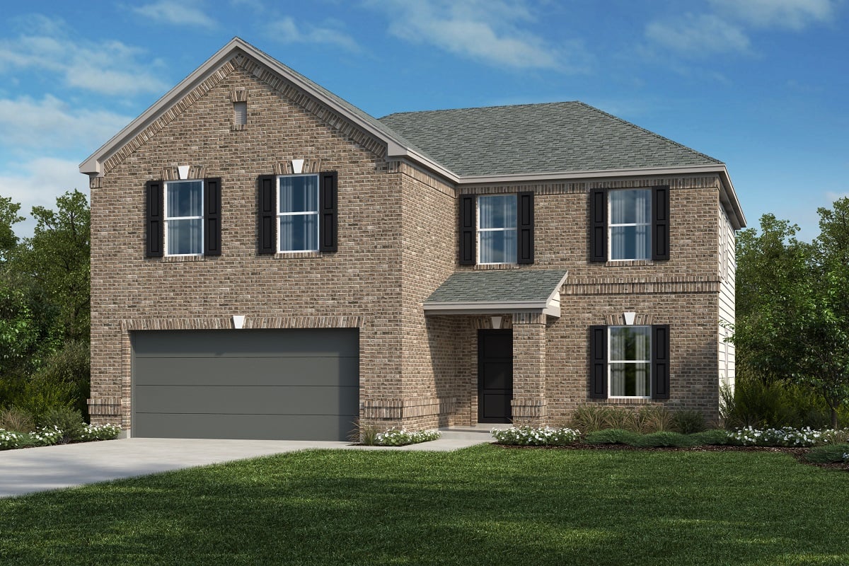 New Homes in Manor, TX - EastVillage - Classic Collection Plan 2469 Elevation A