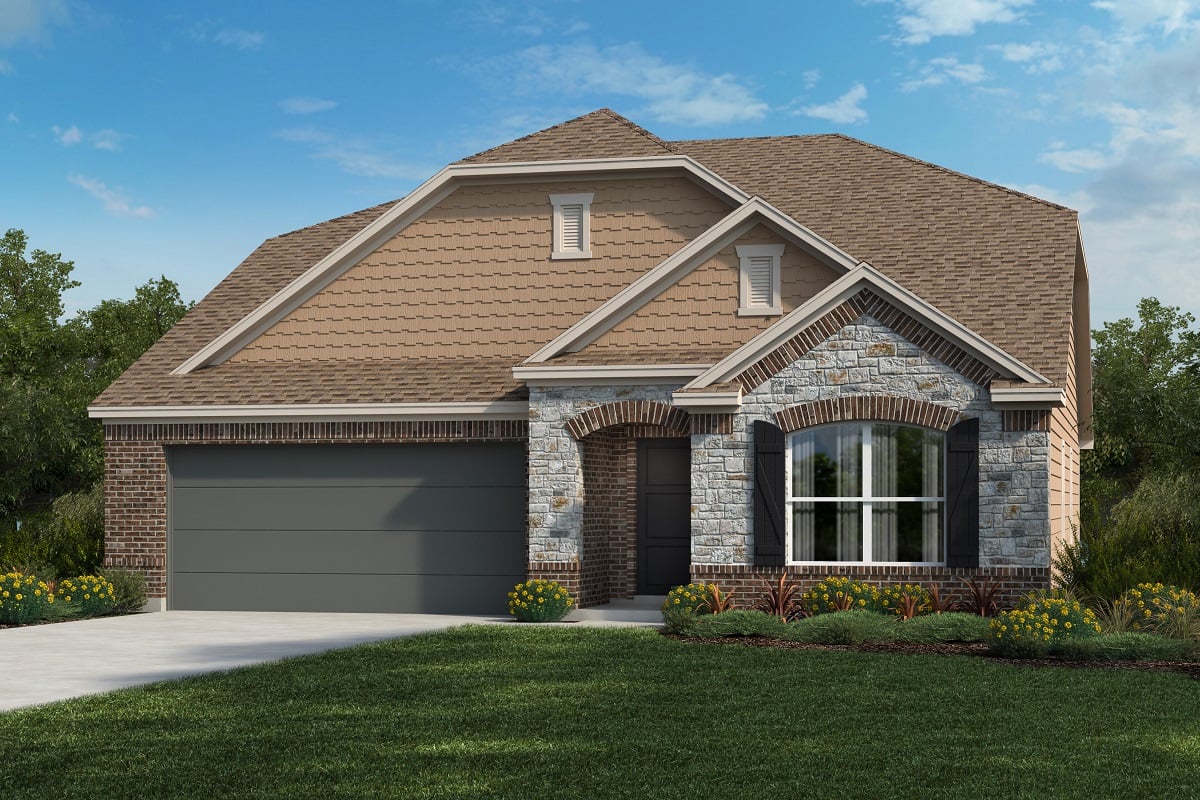 New Homes in Manor, TX - EastVillage - Classic Collection Plan 2655 Elevation C