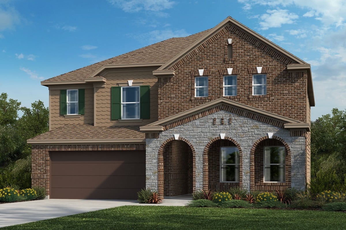 New Homes in 4805 Delancey Dr. (E. Howard Ln. and Harris Branch Pkwy.), TX - Plan 2881