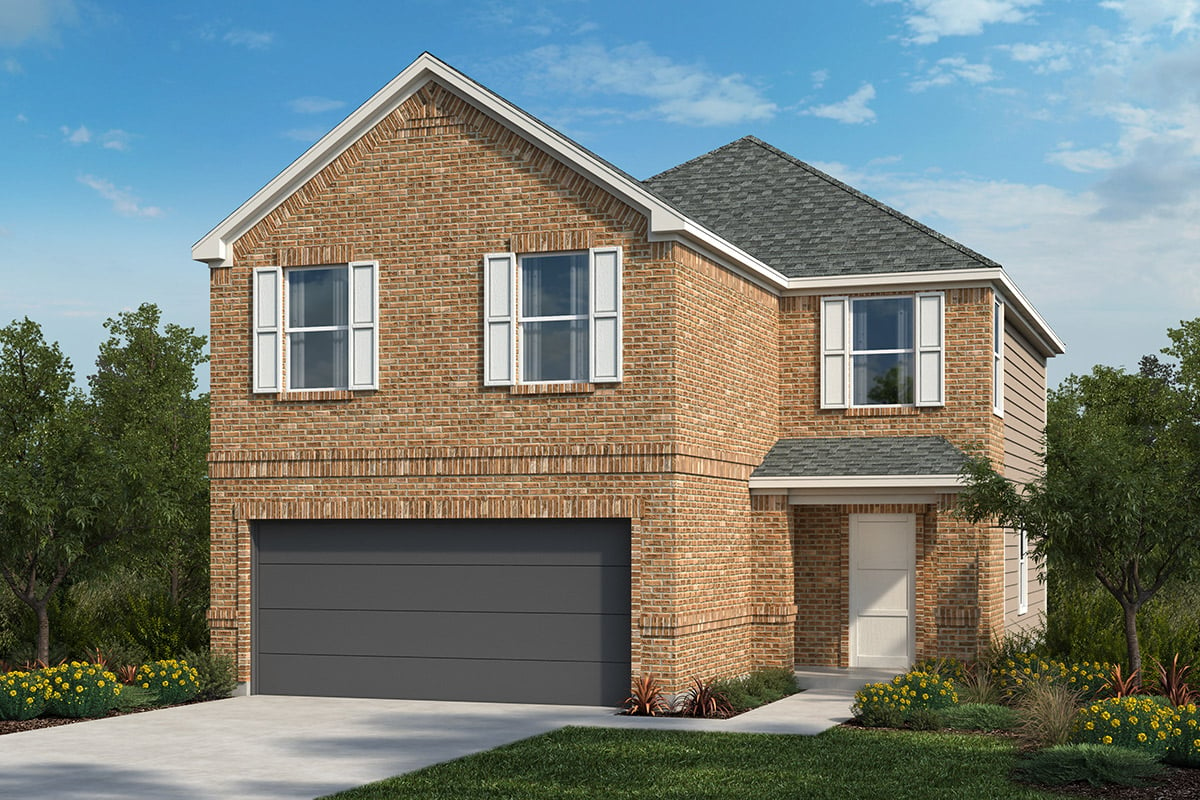 New Homes in Manor, TX - EastVillage - Heritage Collection Plan 1908 Elevation C
