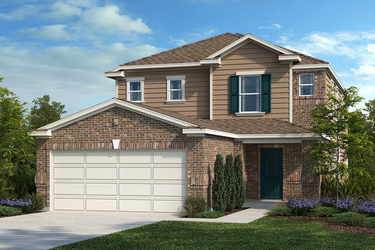 New Homes in Manor, TX - EastVillage - Heritage Collection Plan 2509 Elevation B