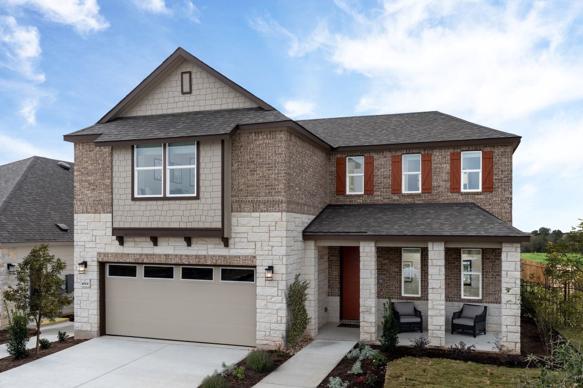 New Homes in 4805 Delancey Dr. (E. Howard Ln. and Harris Branch Pkwy.), TX - Plan 2502 Modeled
