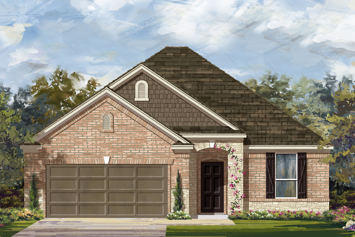 New Homes in 7803 Tranquil Glade Trl., TX - Plan 1792