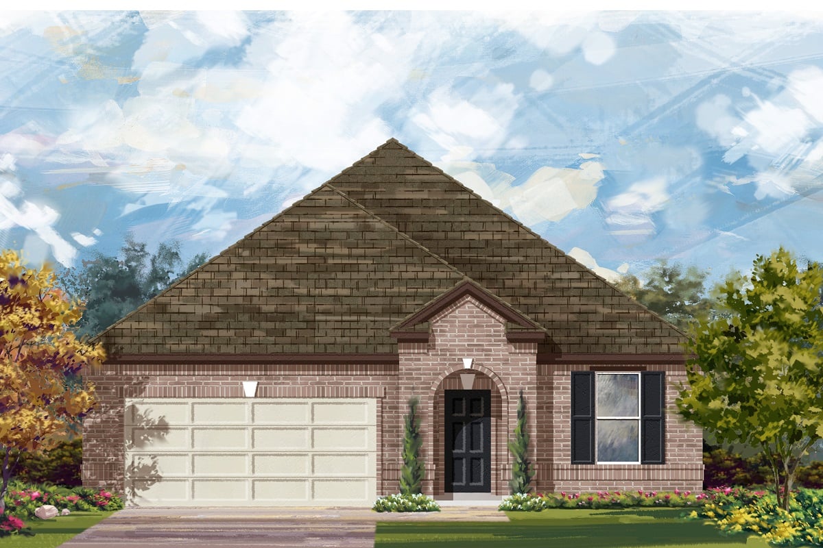 New Homes in 18625 Golden Eagle Way (County Line Rd. and N Ave. C), TX - Plan 2089