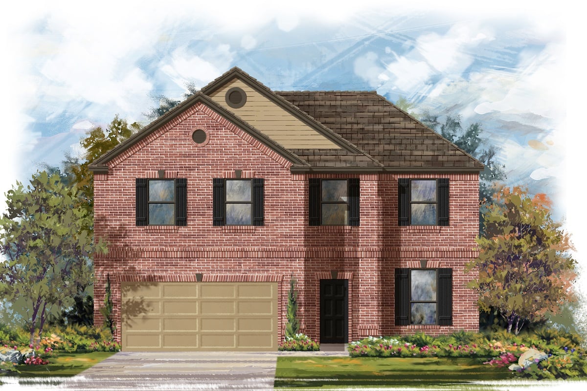 New Homes in 7803 Tranquil Glade Trl., TX - Plan 2469