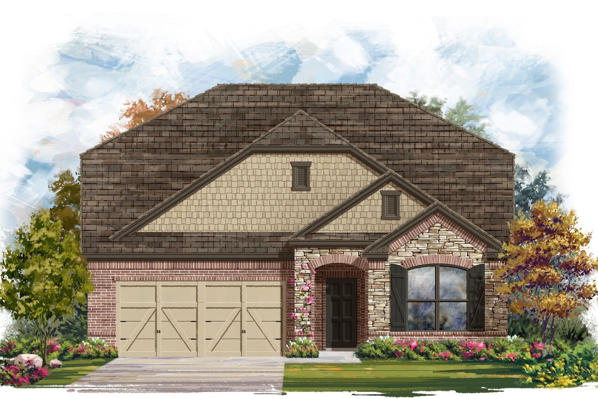 New Homes in 7803 Tranquil Glade Trl., TX - Plan 2655