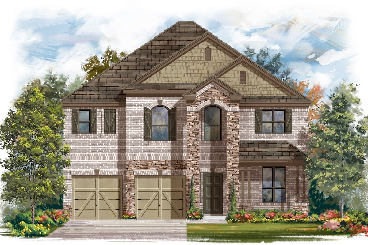 New Homes in 7803 Tranquil Glade Trl. (McKinney Falls Pkwy. and Colton Bluff Springs Rd.), TX - Plan 2755