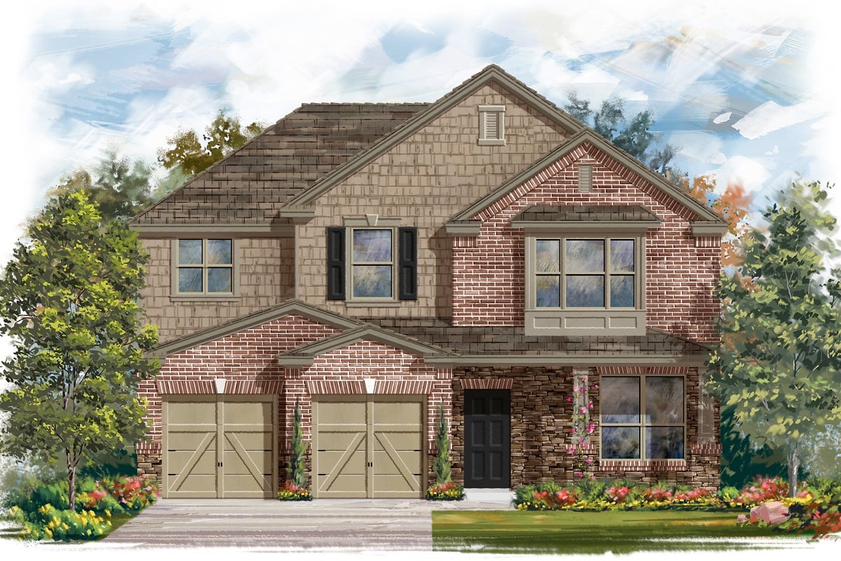 New Homes in 7803 Tranquil Glade Trl., TX - Plan 2797